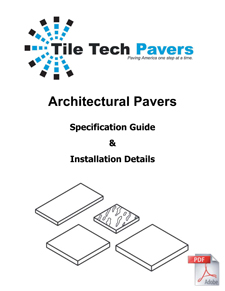 Concrete Pavers Installation Details