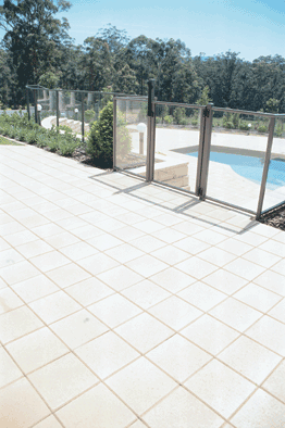 Pool Deck Pavers come in variuos shapes and colors
