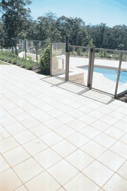 Brick Paver Walkway adds beauty to a garden path.