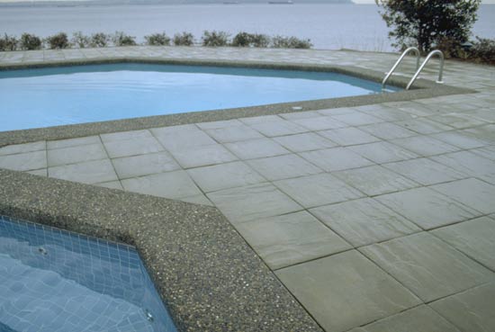 Pool Pavers used for pool coping